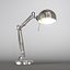 Lampada da scrivania Ikea Forso cromata