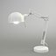Lampada da scrivania Ikea Forso cromata