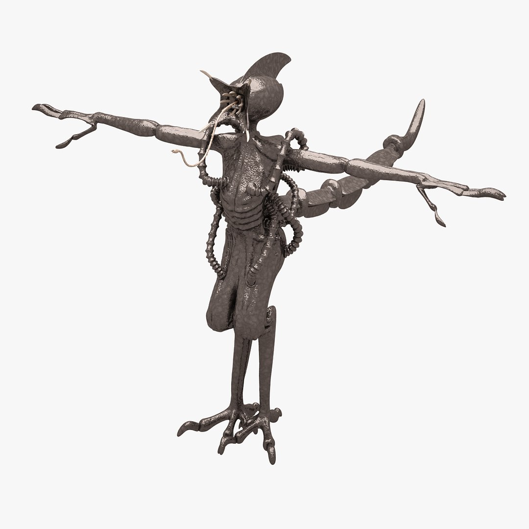 3d Model Alien Concept 2016