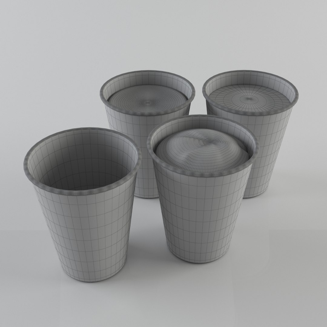 3d Model Paper Cups