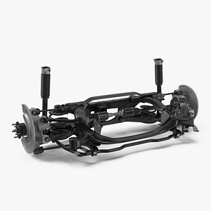 Front Suspension Steering Module 3D model