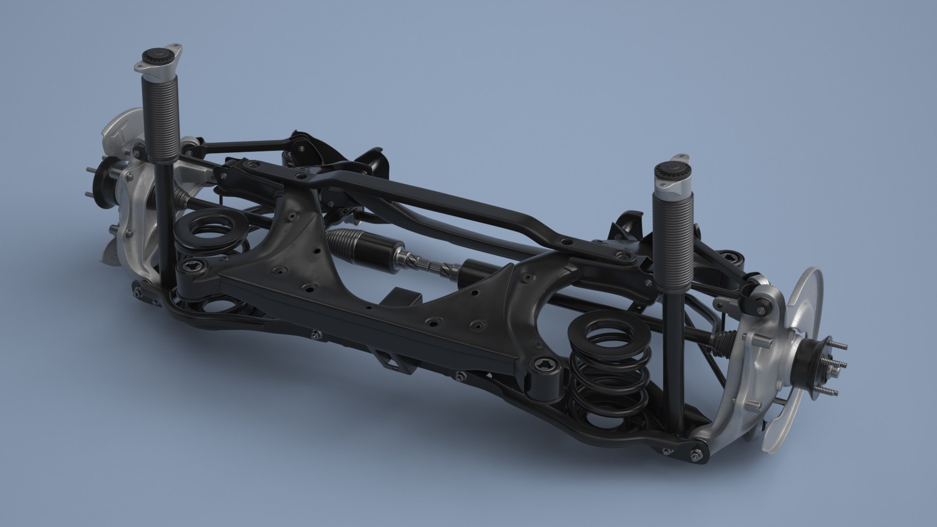 Front Suspension Steering Module 3D Model - TurboSquid 2434045
