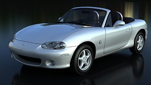Mazda Miata MX-5 NBFL V-Ray with HQ interior