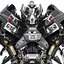 Żelazna skóra robota 3D