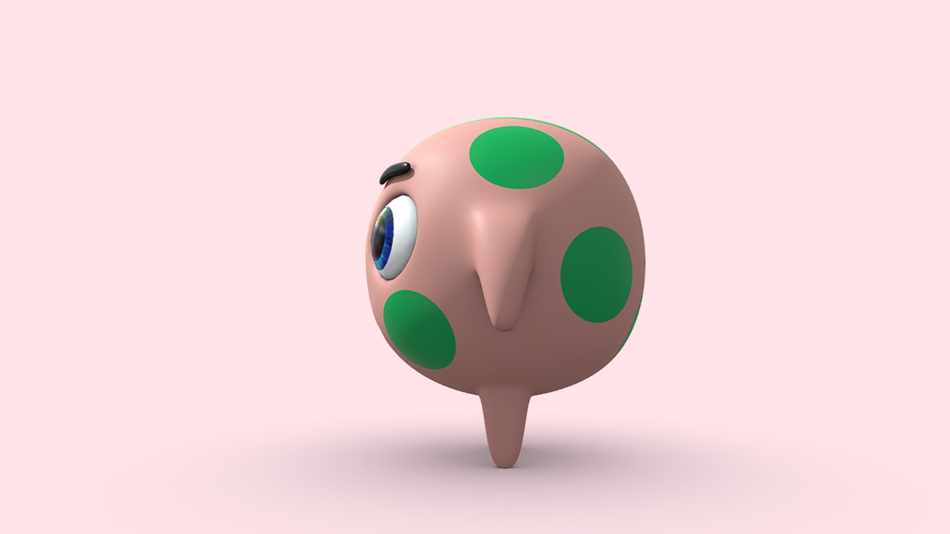3D Cartoon Character - Baby Alien Model - TurboSquid 2168467