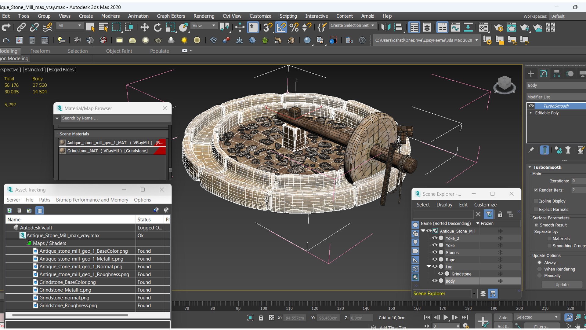 3D model Antique Stone Mill https://p.turbosquid.com/ts-thumb/te/SpaiU6/KZ/antique_stone_mill_016/jpg/1734135114/1920x1080/fit_q87/66e3ecb762d5f032676f7f6ddcabd536fe3b7cd6/antique_stone_mill_016.jpg