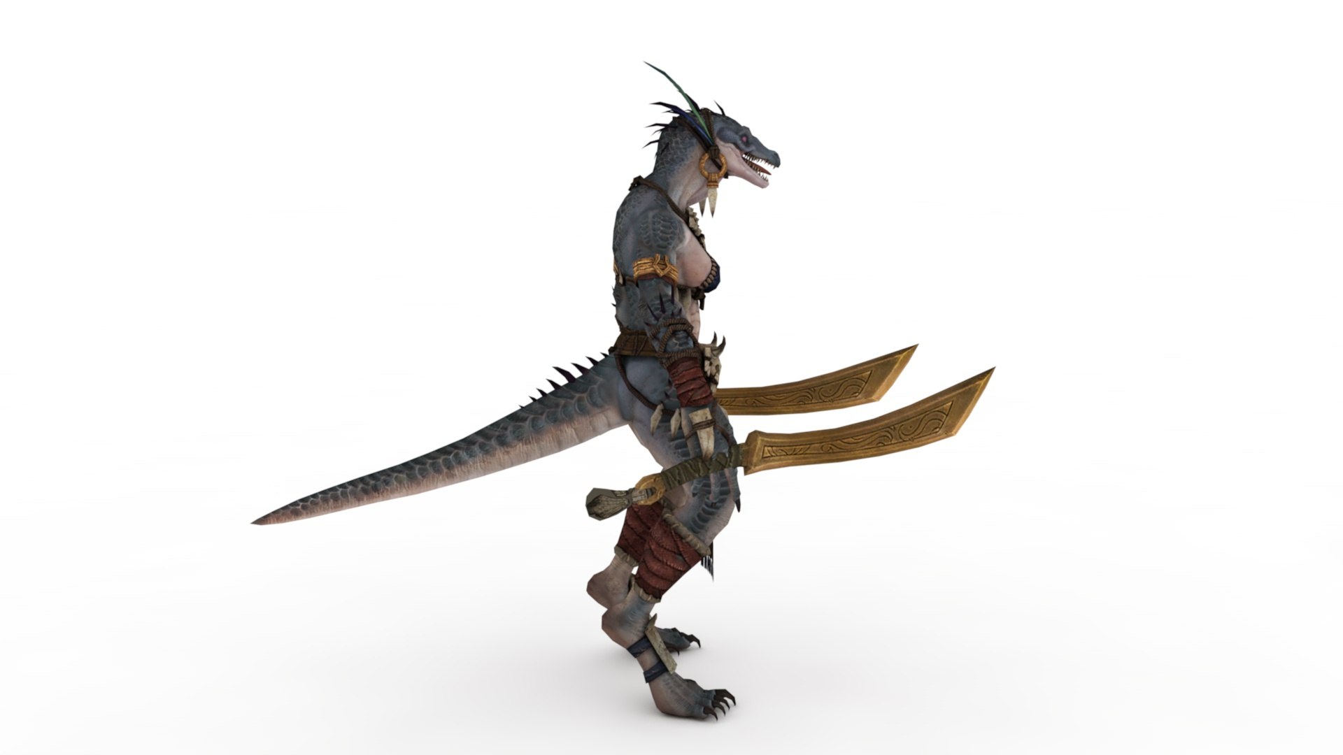 Lizardmen Model - TurboSquid 1946303