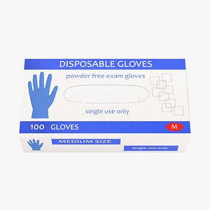 3D disposable gloves box 1