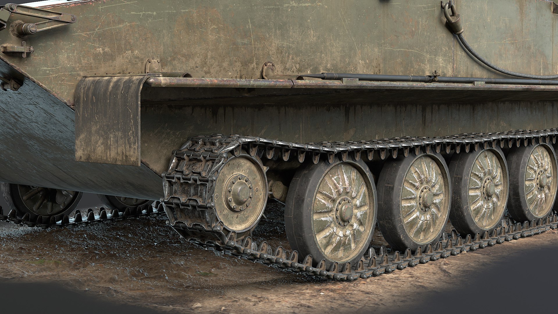 PT-76B Tank And BTR-50PK Game Ready 3D - TurboSquid 2345681
