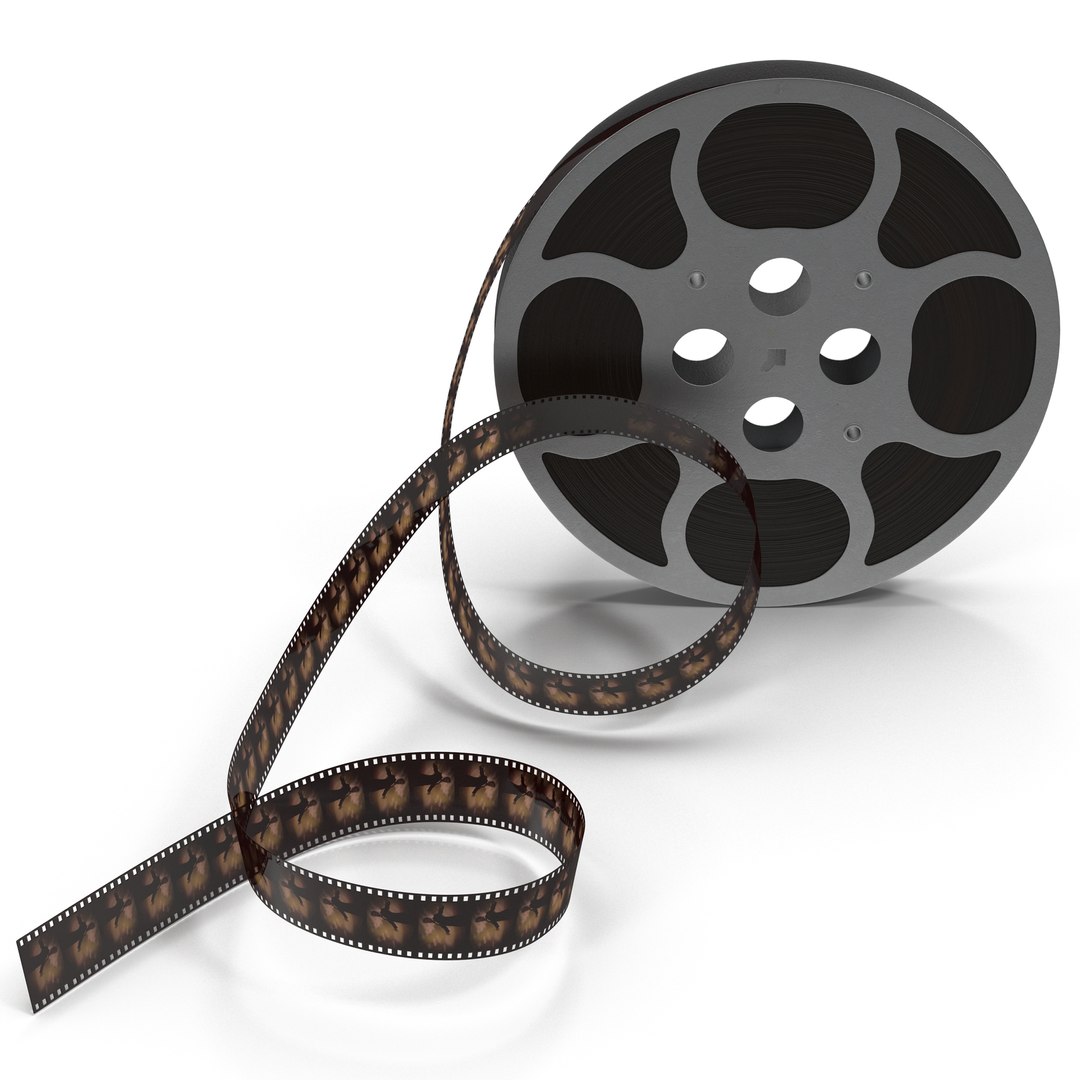 Video Film Reel 4 3D Model 3D model preview
