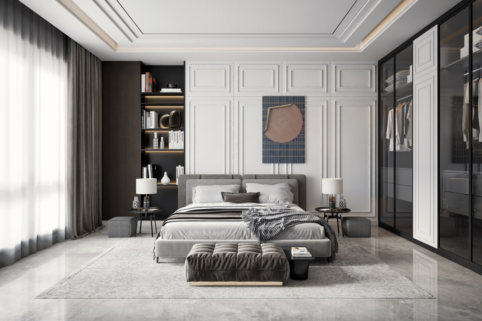 Bedroom Design 81 3D Model - TurboSquid 2101333