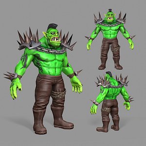 3D real orc model