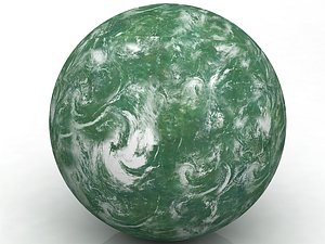 3D star wars planet model