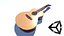 3D classic guitar model