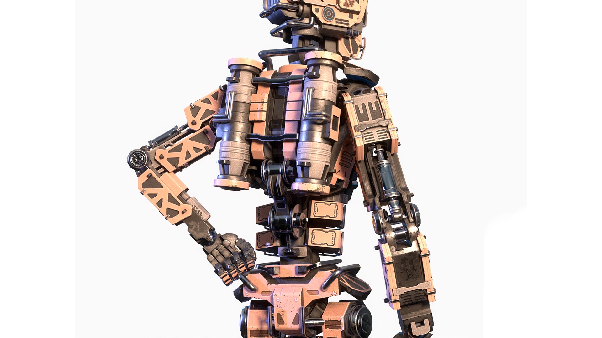 Military robot character lowpoly gameready rigged model 3D https://p.turbosquid.com/ts-thumb/te/okVYhc/vF/33/png/1725034655/1920x1080/fit_q87/163056782dd240adf7f47b71c24ae569494e3624/33.jpg