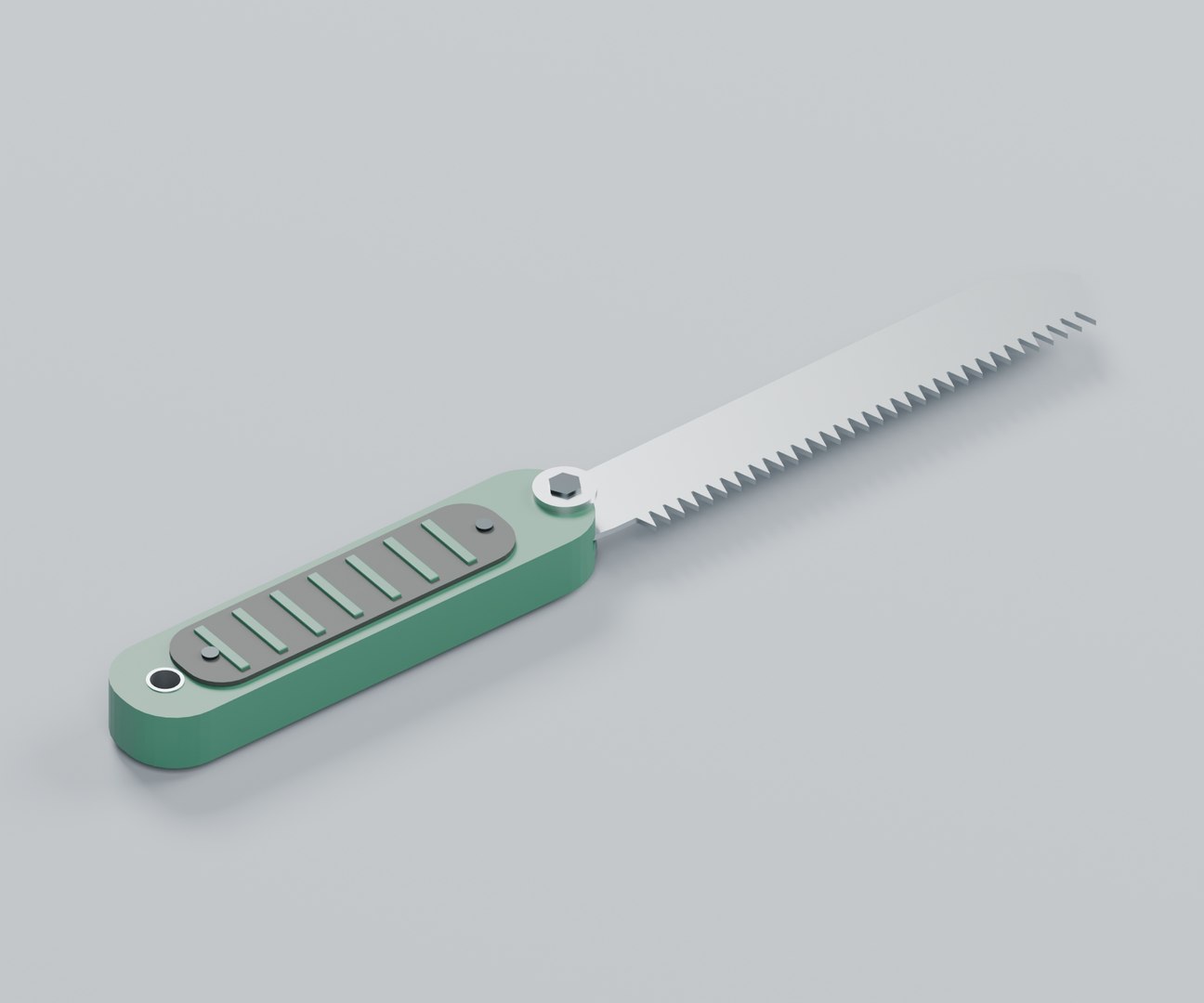 Folding Pruning Saw With Curved Blade And Safety Lock 3D - TurboSquid ...