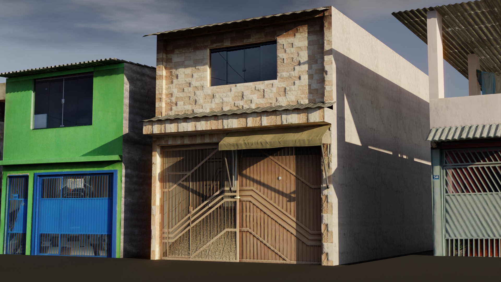 3D LATIN AMERICA HOUSES Model - TurboSquid 2180803