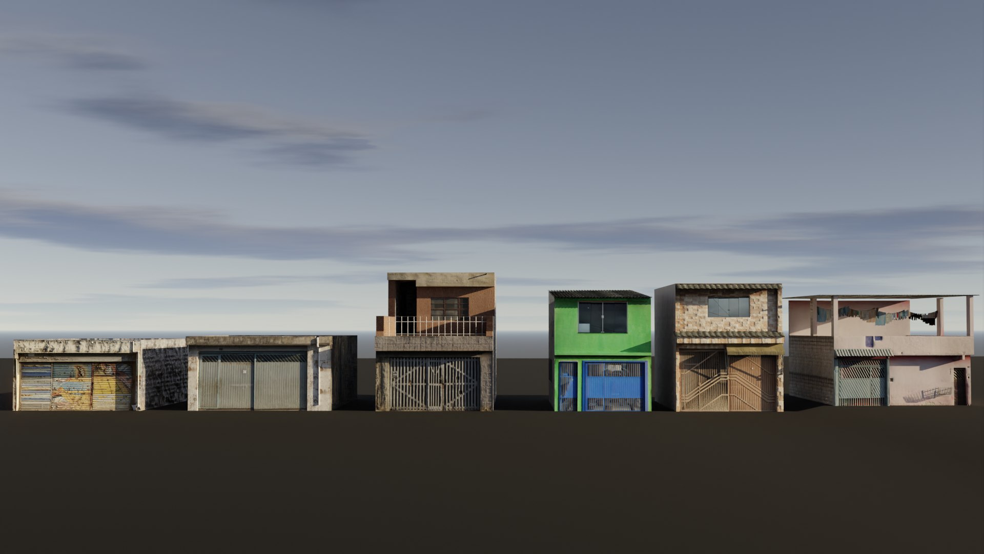 3D LATIN AMERICA HOUSES Model - TurboSquid 2180803