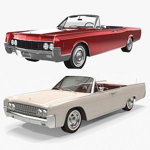 Lincoln Continental Convertible  1962-1966 Collecion 3D