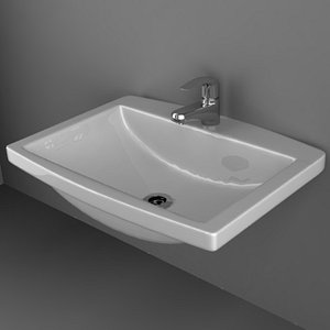 sink basin 3d 3ds