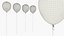 Creeper Face Balloon with String