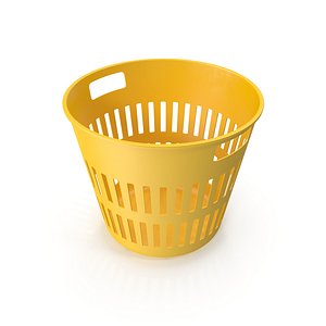 plastic basket 3D model