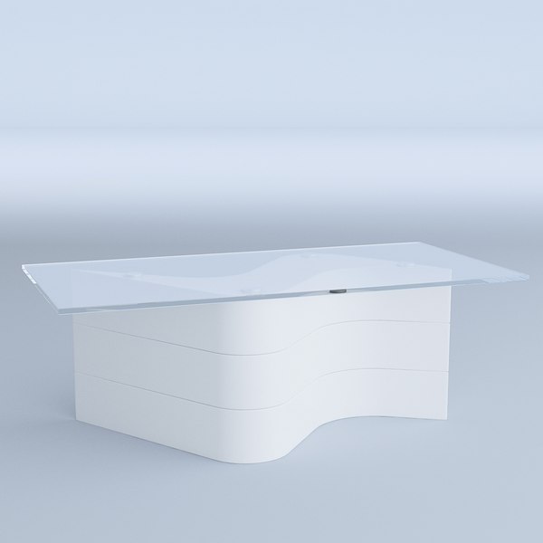 modern coffee table 3D model