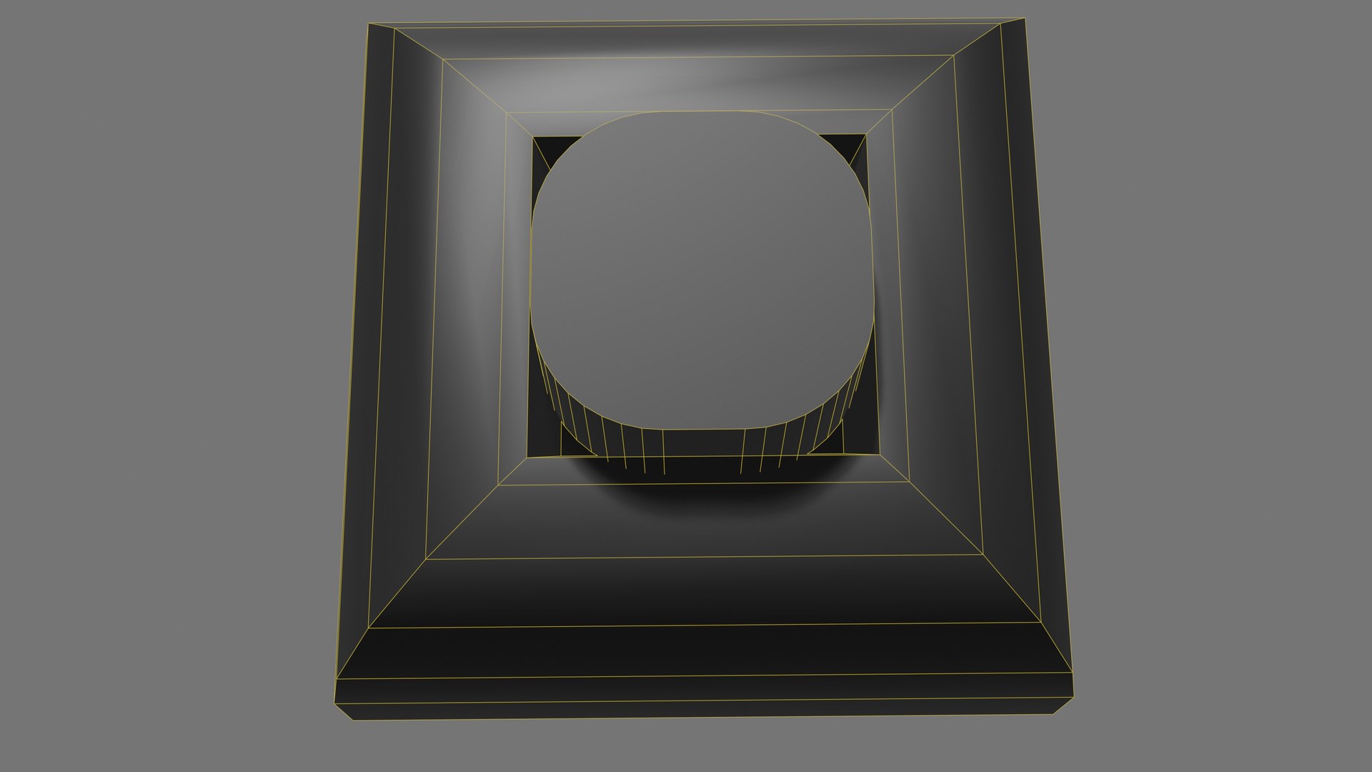 3D A Device In The Form Of A Red Button Model - TurboSquid 2546960