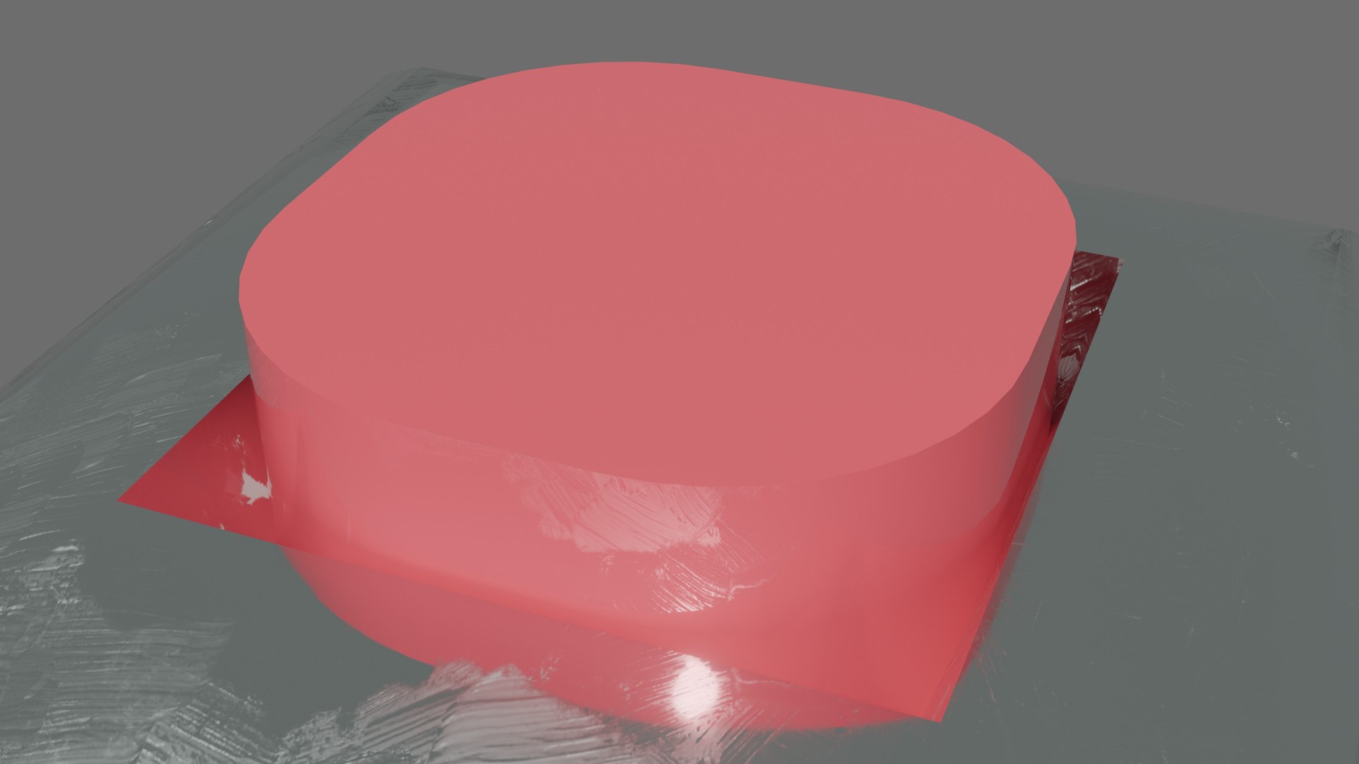 3D A Device In The Form Of A Red Button Model - TurboSquid 2546960