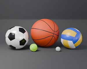 Balls Pack 3D model