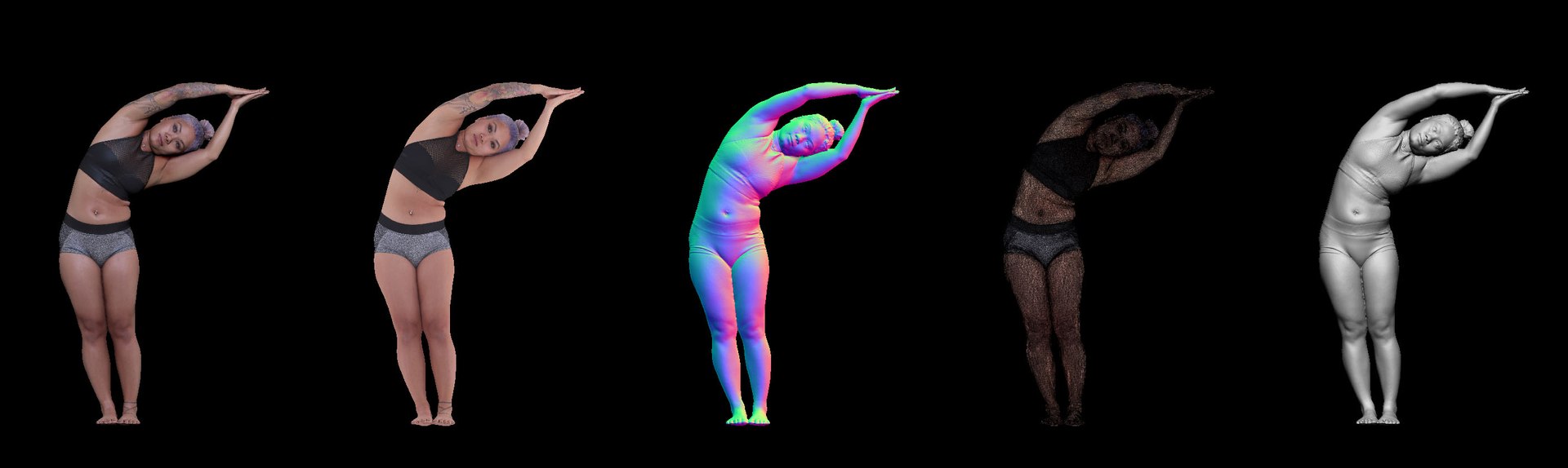Female Scan - Violet 10 Model - TurboSquid 2038936