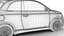 Fiat 500 2021 la Prima 3D-Modell