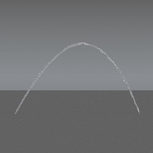 3D Water fountain 06 - Animated