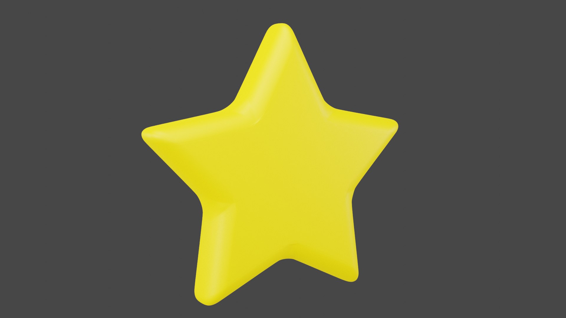 Gold Star Model - TurboSquid 2133239