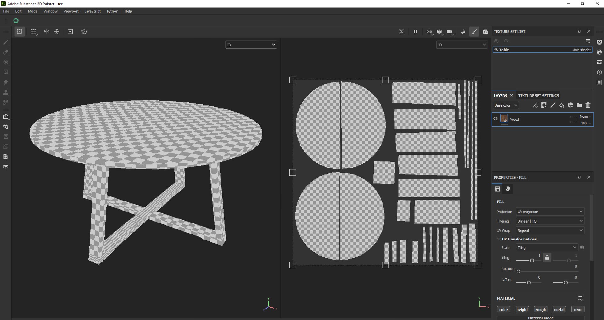 Round Wooden Dining Table 3D Model TurboSquid 2297677