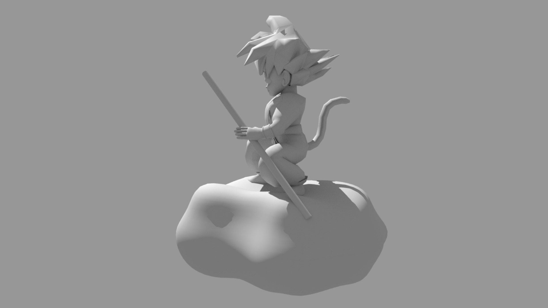 3D GOKU rig - TurboSquid 1864831