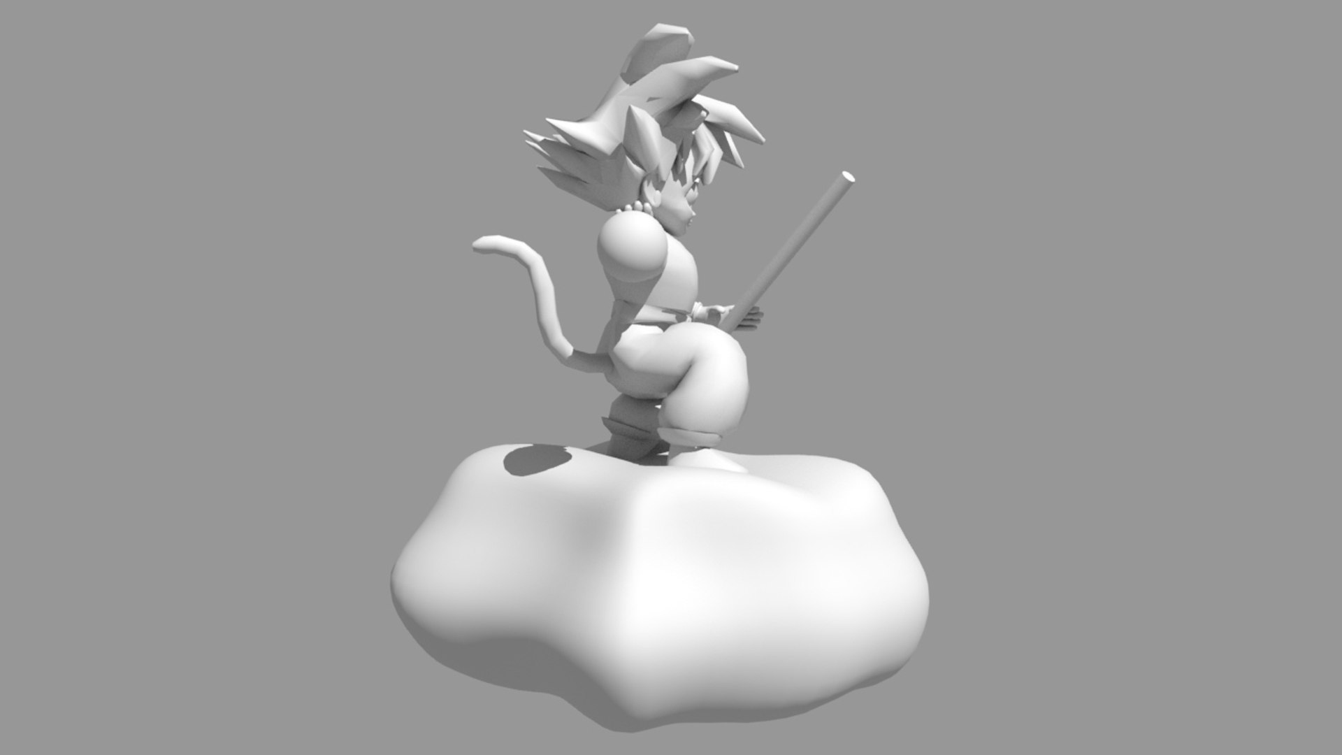 3D GOKU rig - TurboSquid 1864831