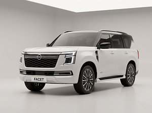 2025 Nissan Patrol Y63 Armada SUV with Interior