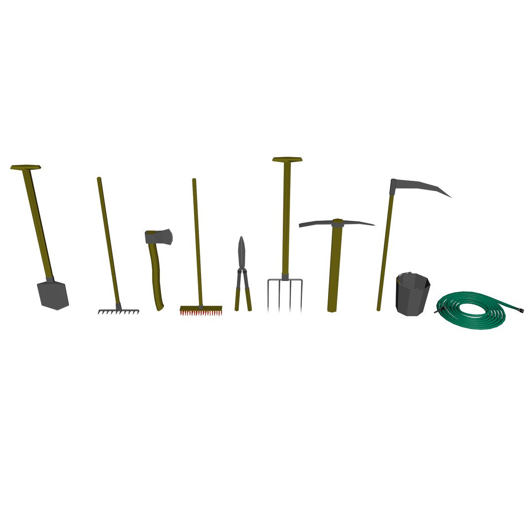 3D garden tool model https://p.turbosquid.com/ts-thumb/tf/hSeJJy/YAUE9mZp/all_tools3/png/1561126017/1920x1080/fit_q87/06a847d967f196063bfae4b65ba679063b0b345b/all_tools3.jpg