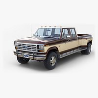 1986 Ford F-350 Crewcab Dually