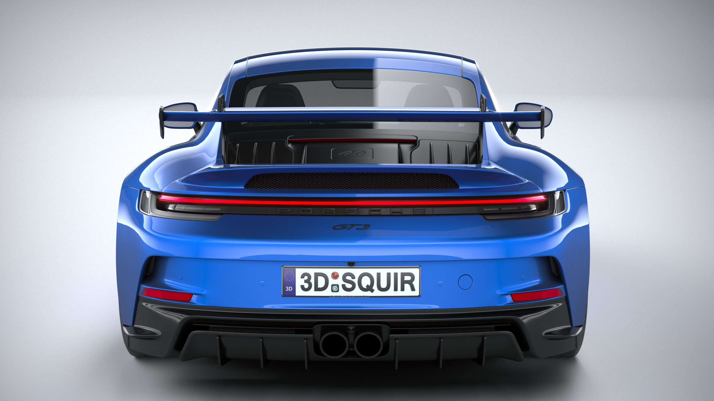 Porsche 911 gt3 3D model - TurboSquid 1701549
