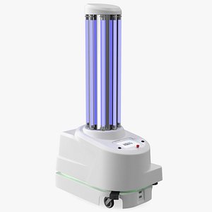 UV Disinfection Robot On