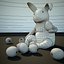 plush easter rabbit