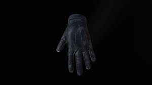 3D Low Poly Glove model