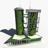 Concept Skyscraper Ecological