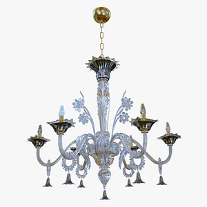 chandeliers sylcom giustinian 1377 3D