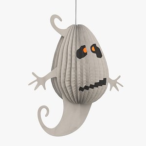 Halloween Ghoust Paper Decorations