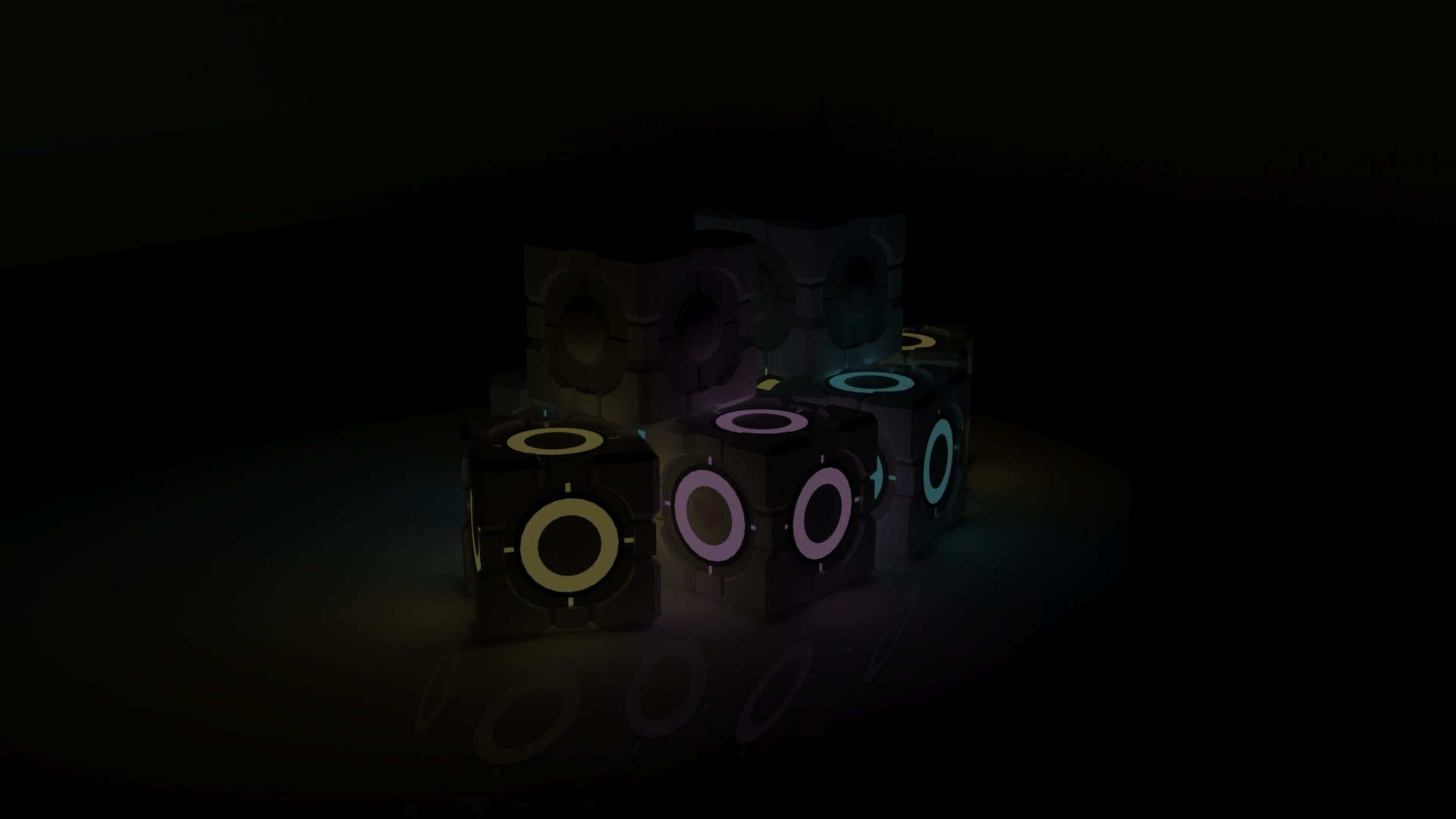 3D Portal Cubes https://p.turbosquid.com/ts-thumb/tg/F1wGCK/Kl/companioncube6/jpg/1676719661/1920x1080/fit_q87/76f82206c7e6d14f01b308df75f0463dbf383463/companioncube6.jpg