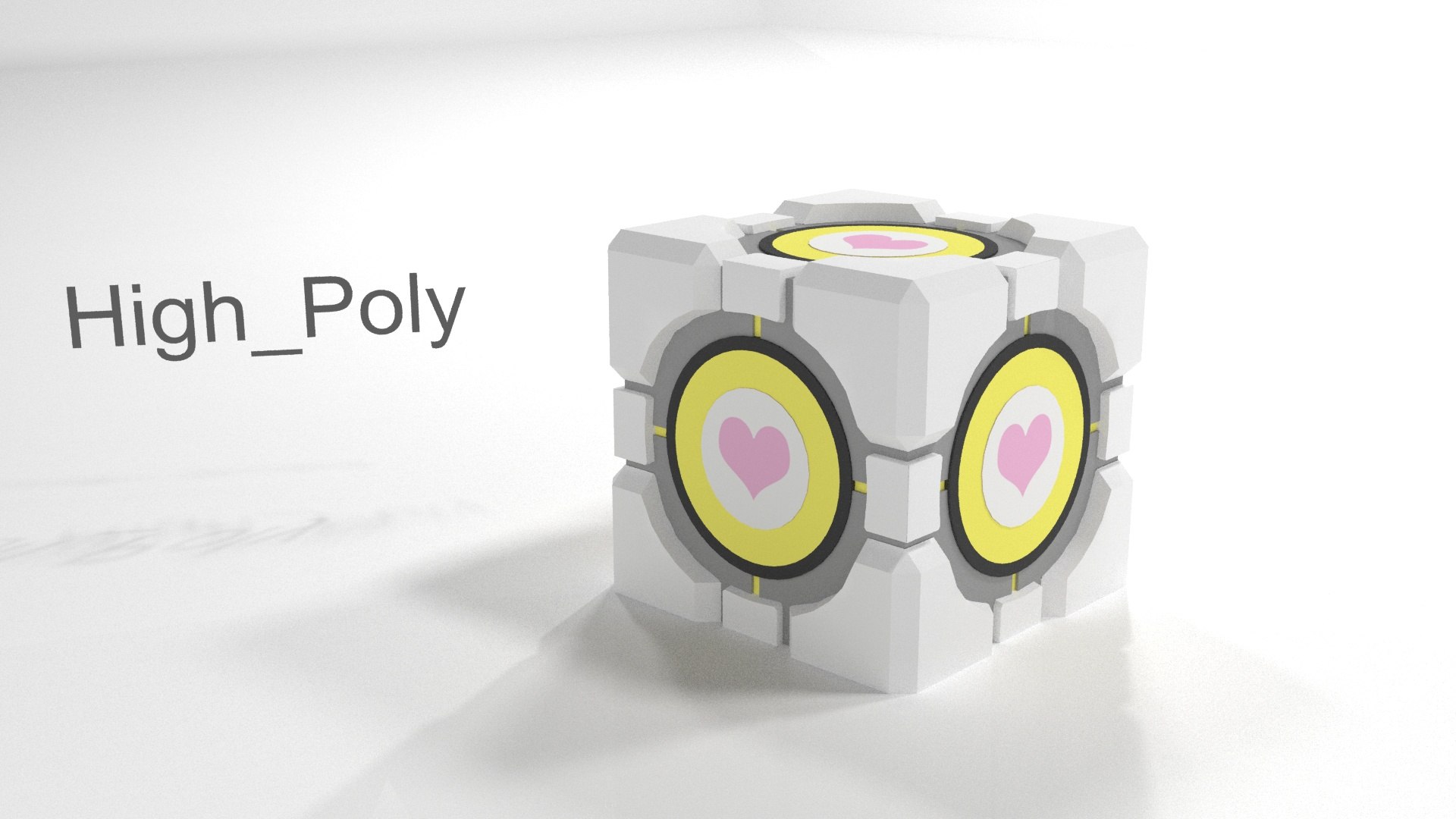 3D Portal Cubes https://p.turbosquid.com/ts-thumb/tg/F1wGCK/Xl/companioncube9/jpg/1676719988/1920x1080/fit_q87/349be6c10110ce29402ccb2ec6cc805a1ad7ef10/companioncube9.jpg