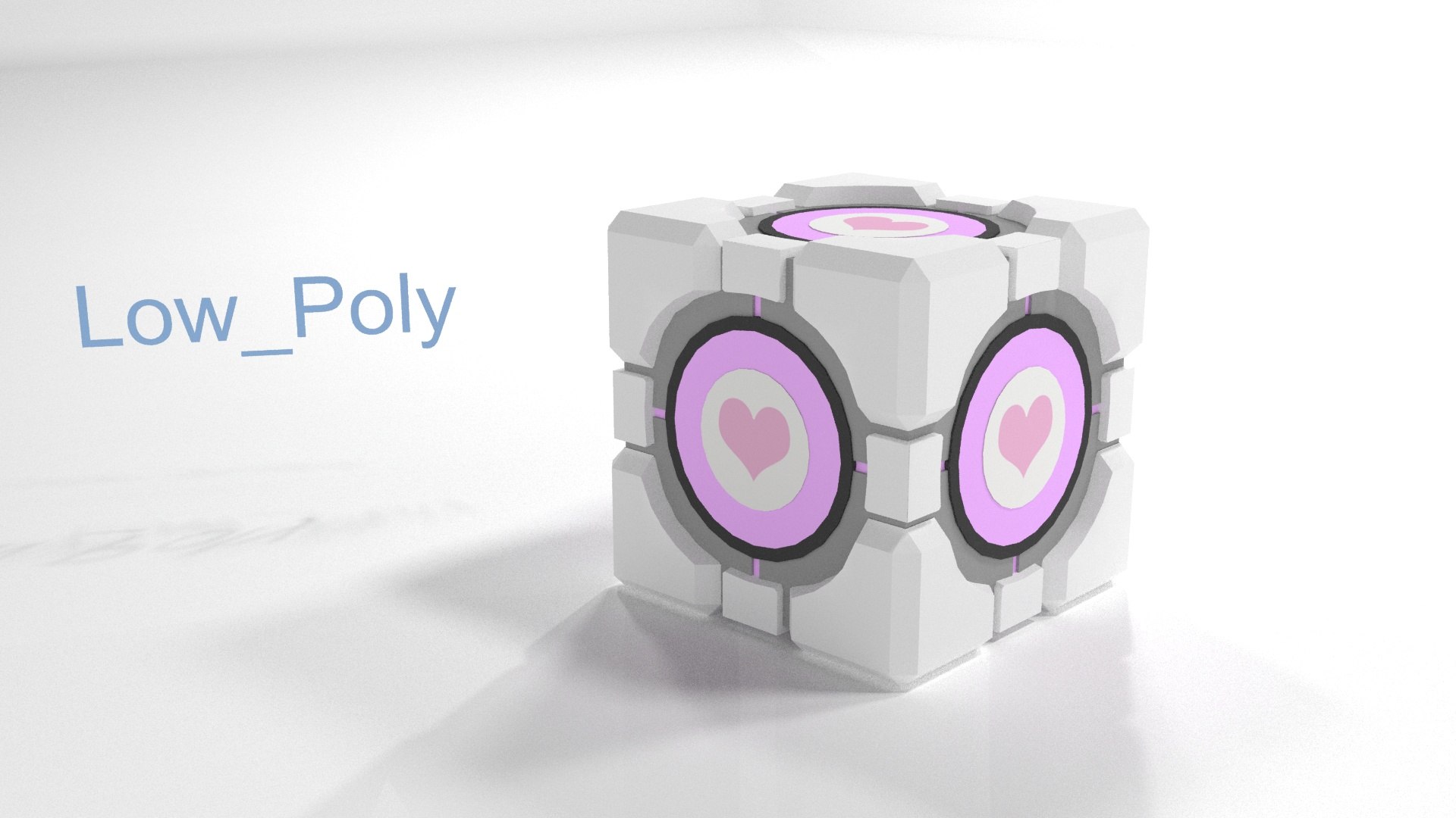 3D Portal Cubes https://p.turbosquid.com/ts-thumb/tg/F1wGCK/tl/companioncube3/jpg/1676719851/1920x1080/fit_q87/0ab317e0edf51c3741ea1f4adf0d3000ca3d0bb8/companioncube3.jpg